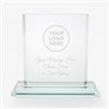 Pmall thumb Personalized Logo Jade Glass Block Award  - 43082