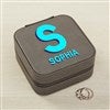 Product Thumbnail Grey Leatherette - Closed