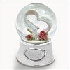 Product Thumbnail Engraved Anniversary Heart Snow Globe   