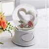 Product Thumbnail Engraved Anniversary Heart Snow Globe   