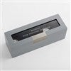 Birthday Metallic Grey Wooden Watch Box 