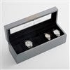 Engraved Wedding Metallic Watch Box  