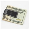 Product Thumbnail Engraved Gunmetal and Black Money Clip 