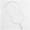 Product Thumbnail Sterling Vertical Cube Necklace on Chain