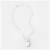 Product Thumbnail Sterling Silver Locket and Key Necklace 