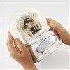 Product Thumbnail Engraved Wedding Photo Snow Globe