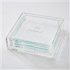 Product Thumbnail Engraved Bartenders Glass Coaster Set  