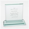 Product Thumbnail Jade Glass Recognition Award- Medium  