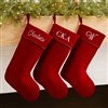 Product Thumbnail Burgundy Stocking