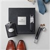 Pmall thumb Personalized Logo Vegan Leather Cigar and Flask Set - 43887