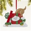 Product Thumbnail Dog Present Ornament