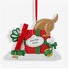 Product Thumbnail Dog Present Ornament
