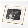 Product Thumbnail Mr. & Mrs. Wedding Antique Brass Frame