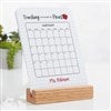 Product Thumbnail Calendar in Stand