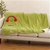 Grinch Fleece Blanket