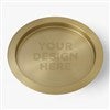 Pmall thumb Personalized Logo Engraved Round Gold Serving Tray - 44375