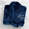 Product Thumbnail Navy Fleece Robe