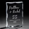alt='Anniversary Tally Engraved Acrylic Keepsake'