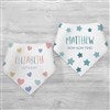 Bandana Bib Set of 2