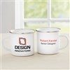 Pmall thumb Personalized Logo Enamel Mug 12 oz  - 45177