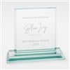 Pmall thumb Personalized Logo Jade Glass Team Award- Large  - 45225