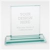 Pmall thumb Personalized Logo Jade Glass Team Award- Large  - 45225
