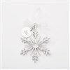 Product Thumbnail Jeweled Snowflake Ornament, Back View