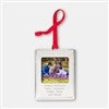 Product Thumbnail Silver Frame Metal Ornament, Front View