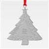 Silver Tree Scroll Ornament   