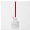 Product Thumbnail Silver Sparkling Snowman Ornament