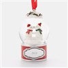 Product Thumbnail Kissing Polar Bears Snow Globe Ornament