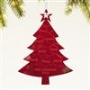 Product Thumbnail Red Acrylic Ornament