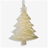 Product Thumbnail Gold Acrylic Ornament