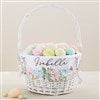 White Easter Basket