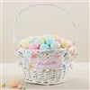 White Easter Basket