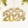 Product Thumbnail Gold Acrylic Ornament