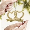 Product Thumbnail Gold Acrylic Ornament