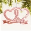 Product Thumbnail Rose Gold Acrylic Ornament