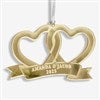 Product Thumbnail Gold Acrylic Ornament