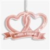 Product Thumbnail Rose Gold Acrylic Ornament