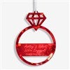 Product Thumbnail Red Acrylic Ornament