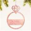 Product Thumbnail Rose Gold Acrylic Ornament 