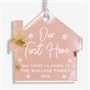 Product Thumbnail Rose Gold Acrylic Ornament 