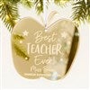 Product Thumbnail Gold Acrylic Ornament