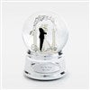 Product Thumbnail Engraved Wedding Couple Snow Globe