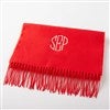 Product Thumbnail Soft Fringe Scarf in Solid Red