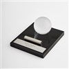 Product Thumbnail Engraved Black Marble Phone Stand