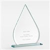 Product Thumbnail Engraved Glass Tear Drop Award - Medium 