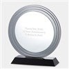 Product Thumbnail Round Smoke-Grey Glass Award   