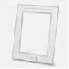 Pmall thumb Personalized Logo Flat Iron Silver 8x10 Picture Frame  - 46073
